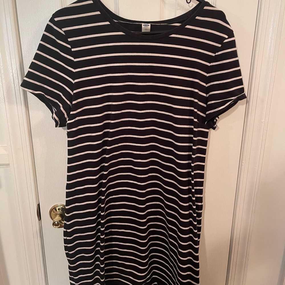 striped old navy dress